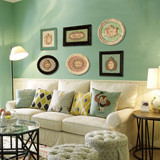 美式法式乡村复古做旧沙发背景墙装饰画 壁饰 家居装饰挂画 墙饰