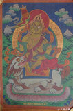 〓尼泊尔手绘唐卡〓 天然矿物颜料 画像佛像 财宝天王 精品唐卡