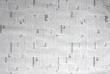 纸卧室客厅宿舍壁纸防水家具翻新贴纸墙贴复古英文报纸海报自粘墙