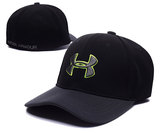 UnderArmour弹力帽新款透气防晒跑步运动骑行旅游户外男女棒球帽