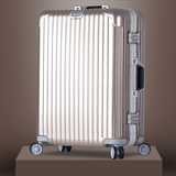 日默瓦出国拉杆箱铝框万向轮20 24 28寸登机箱新秀丽旅行箱行李箱