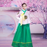 成人大长今演出服女装朝鲜族服装少数民族舞蹈服韩国传统韩服儿童