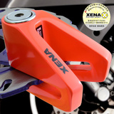 英国XENA X1摩托车锁碟锁碟刹锁 电动车锁碟刹锁 防液压剪防盗锁