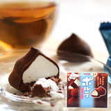 冬季限定日本原装进口明治meiji冬之恋松露忌廉牛奶夹心巧克力