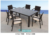 特惠藤椅子茶几五七件套户外休闲庭院阳台餐厅酒吧咖啡厅桌椅套件