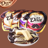 德芙dove巧克力榛仁果粒巧克力84g袋装 含14小块丝滑美味零食糖果