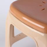 餐桌凳小凳宜家时尚欧式塑料凳子加厚家用高凳防滑浴室板凳椅子