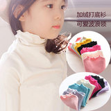 女童冬季加绒保暖打底衫韩版童装中大童加厚长袖T恤儿童宝宝上衣