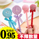 日韩国创意文具棒棒糖圆珠笔清新可爱学生用品小奖品儿童礼品包邮