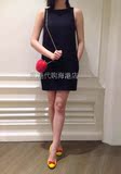 香港代购 RED Valentino 华伦天奴 2015春夏新款黑色连衣裙