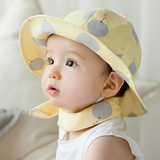 婴儿盆帽宝宝帽子春秋季婴儿帽子宝宝太阳帽儿童帽子男女童遮阳帽