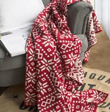 出口欧美四季针织毛线毯子/午休空调毯全棉柔软婴儿盖毯/特价