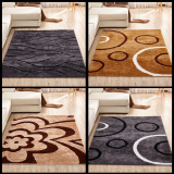加密弹力丝地毯客厅地毯卧室茶几简约现代长方形家用床边毯可定制
