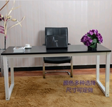 现代简约双人电脑桌简易桌子家用办公桌写字台宜家书桌台式电脑桌