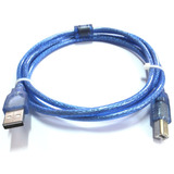现密斯 USB打印机连接线 HP佳能USB转方口加长数据线5米10米延长
