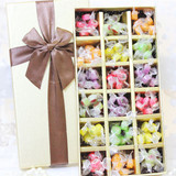 韩国手工切片糖水果硬糖创意千纸鹤彩虹糖可爱送女友生日礼物礼盒