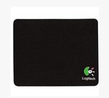 罗技小布垫 Logitech鼠标垫 黑色笔记本电脑鼠标垫 柔软舒适耐用
