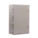 600×400×195mm电气控制箱 塑料防水配电箱 合页带锁防水接线箱