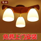 韩野日式吸顶灯美式中式灯东南亚北欧中国风饭厅餐厅卧室书房灯具