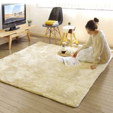 地毯家用客厅卧室混纺地垫定制厨房驼色门厅楼梯纯色床边长条茶几