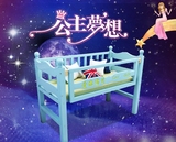 婴儿床实木无漆环保宝宝床童床摇床推床可变书桌床婴儿摇篮床包邮
