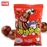 【四洲】泡泡乐糖果 可乐汽水味袋装可爱糖果创意糖果5包*80g