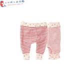 现货英国代购2016早春正品NEXT女宝宝婴儿粉色草莓运动打底裤2条