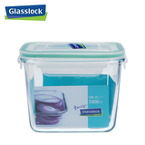 Glasslock韩国进口正品耐热钢化玻璃碗大容量保鲜便当饭盒微波炉