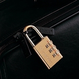 美国玛斯特黄铜密码锁旅行箱包挂锁宿舍储物柜防盗锁具620MCND