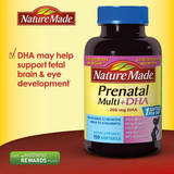 美国直邮店主推荐 Nature Made孕妇综合维生素 叶酸DHA钙铁 150粒