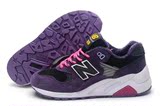 女款纽巴伦加绒紫色New Balance新百伦 复古跑步鞋 MRT580