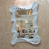 新款高档欧式浴室镜 卫生间现代客厅壁挂装饰卫浴镜子 梳妆玄关镜