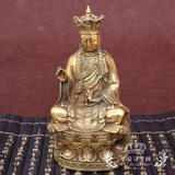 批发古玩杂项黄铜观音佛像供奉风水摆件宗教用品纯铜地藏王菩萨