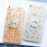 Case-Mate苹果iphone6/6s 5S金箔奢华6plus指环支架手机壳保护套