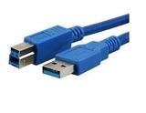 USB3.0 B型接口数据线传输线高速方口打印线硬盘盒刻录机蓝光光驱