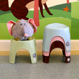 儿童凳子小板凳塑料加厚成人宜家浴室防滑时尚圆凳矮凳幼儿园包邮