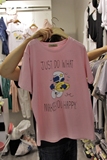 韩国东大门正品代购16年Basquiat女士 0830-T恤-春季新款
