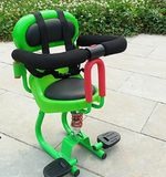 自行车单车电动车小孩宝宝儿童后置安全可调靠背座椅0