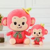 爱随行可爱猴子毛绒玩具大号公仔抱枕玩偶创意动物香蕉猴子送女友