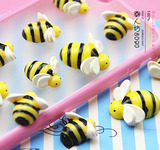 仿真奶油胶配件 手机美容材料 树脂蛋糕点心 DIY奶油配件 大蜜蜂