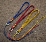 把玩件绳 手玩件绳 包挂绳 饰品挂绳 翡翠如意 玻璃扣手把件批发