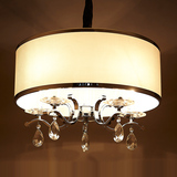 简欧水晶LED吊灯 后现代简约小客厅餐厅卧室吸顶灯 房间个性灯饰