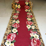 结婚红地毯走廊地垫 入户门厅楼梯地垫过道脚垫 可定制满铺地垫