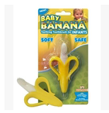 美国香蕉6个月-3岁婴儿牙胶婴儿磨牙棒宝宝玩具口腔牙刷乳牙刷