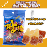 韩国进口食品零食糖果乐天QQ糖可乐味软糖40克