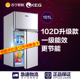 KEG/韩电 BCD-101GM电冰箱 双门家用小型冰箱 冷藏冷冻双门小冰箱