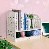 桌面书架简易 寝室神器创意置物收纳层架 办公桌上文件整理架包邮