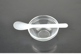 玻璃面膜碗3号9cm美容院调精油专用玻璃碗 优质加厚 送面膜棒