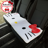 日本正品Hellokitty凯蒂猫汽车后排坐垫无靠背通用座垫卡通长垫子