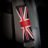 英伦风米字旗安全带套2个 四季车用安全带护肩套 汽车内饰用品